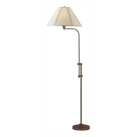 150W 3Wy Floor Lamp W/Adj.Pole -  CAL LIGHTING, BO-216-RU